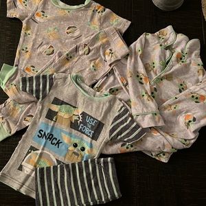 Baby Yoda Toddler Pajamas Star Wars Grogu
